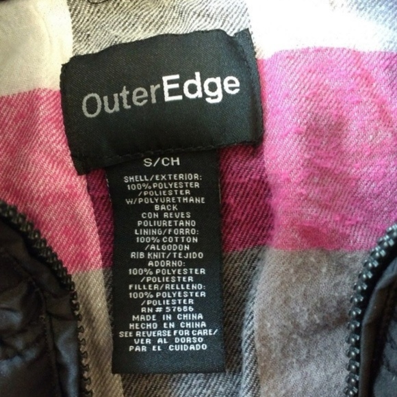 Black Puffer Vest Small - Picture 3 of 6